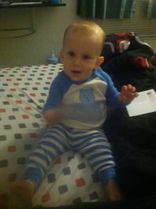 Little Man's new pajamas!